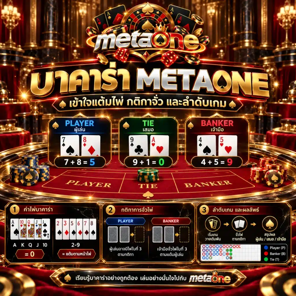 metaone บาคาร่า