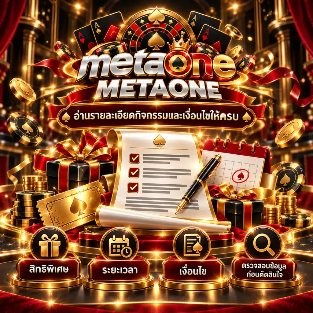 metaone โปรโมชั่น